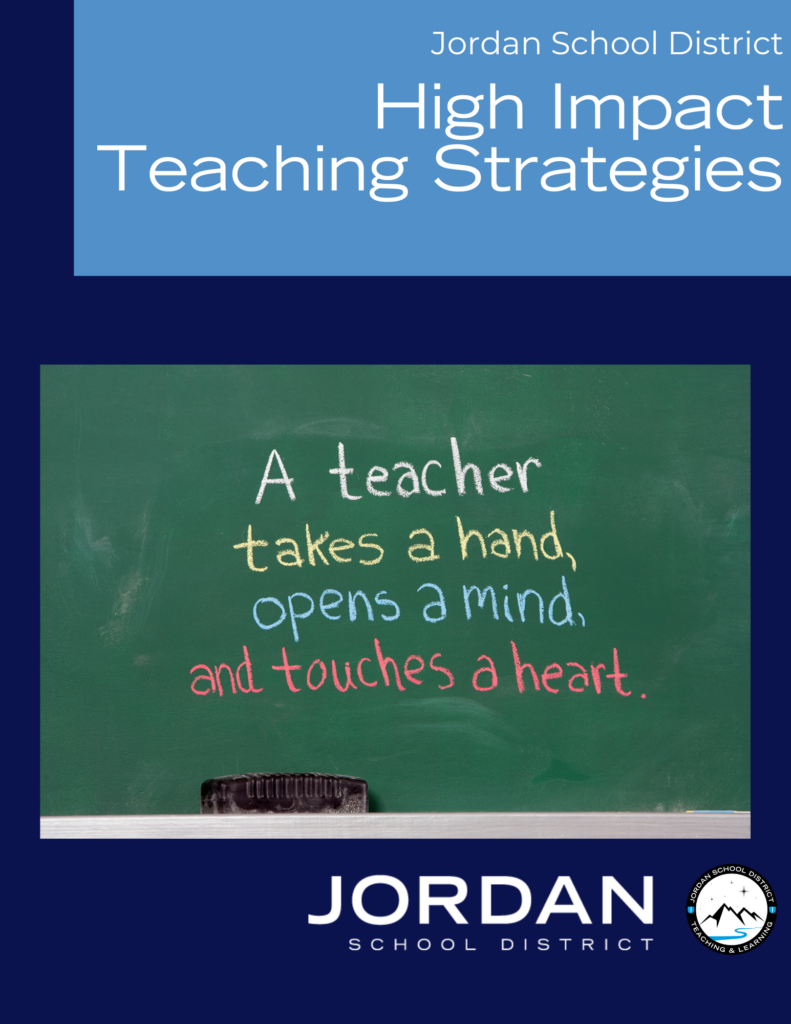 High Impact Teaching Strategies (HITS)