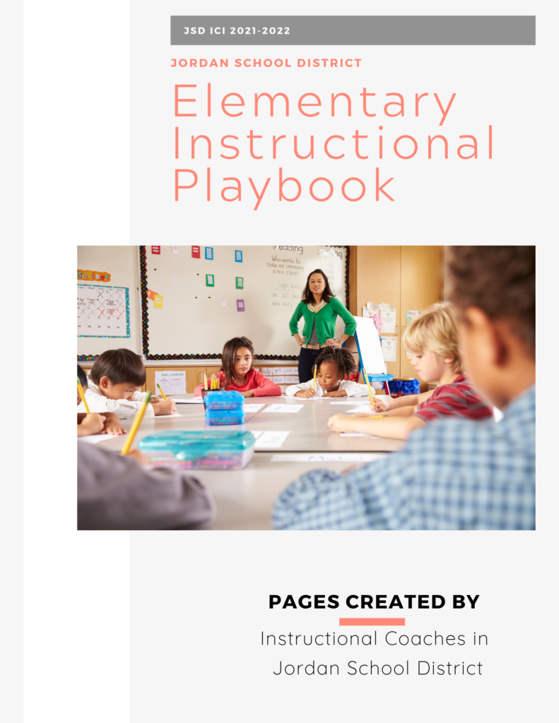 Instructional Playbook Examples