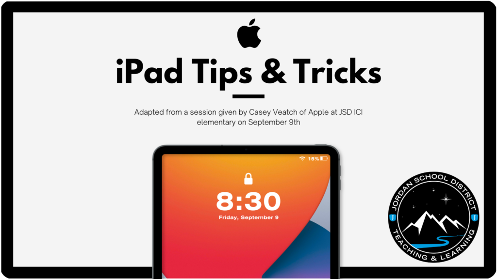 iPad Tips & Tricks Cover