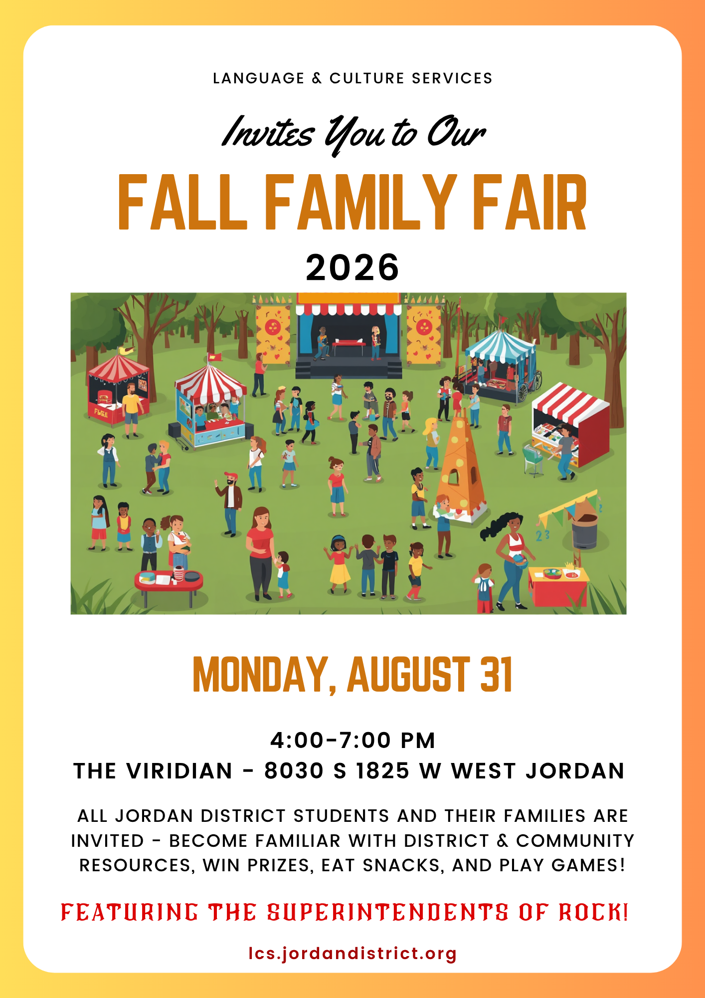 Fall Family Fair 2026